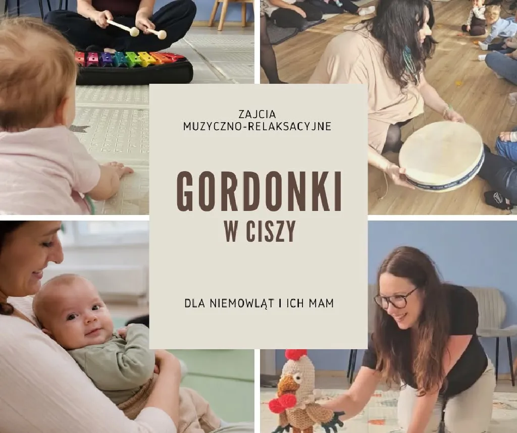 Gordonki w ciszy dla niemowląt i mam