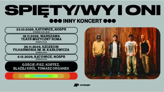 SPIĘTY/WY I ONI – Inny Koncert
