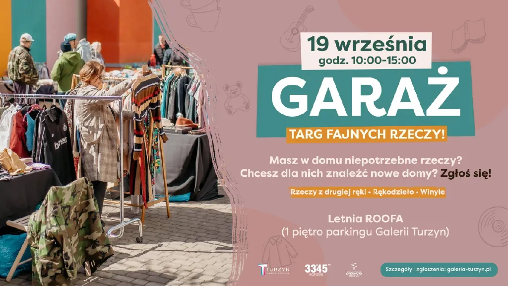 GARAŻ – Targ Rzeczy Fajnych w Galerii Turzyn