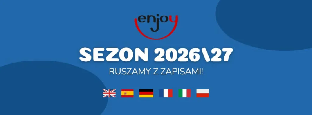 Angielski dla dzieci w Enjoy – zapisy 2026/2027