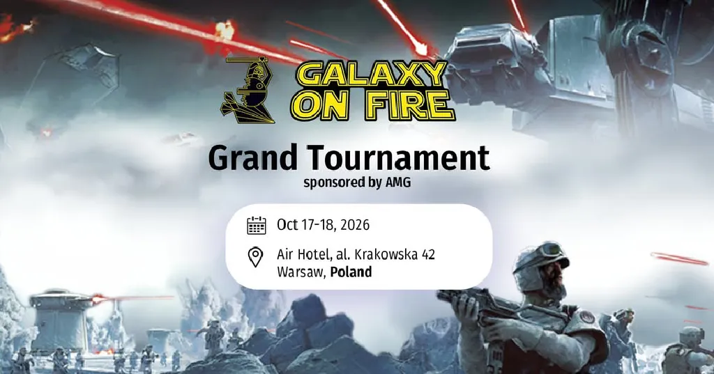 Warsaw Grand Tournament „Galaxy on Fire” – turniej Star Wars Legion
