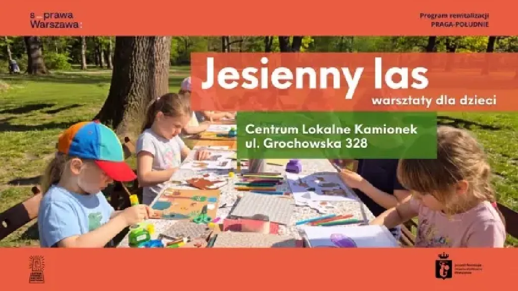 Jesienny las – warsztaty dla dzieci