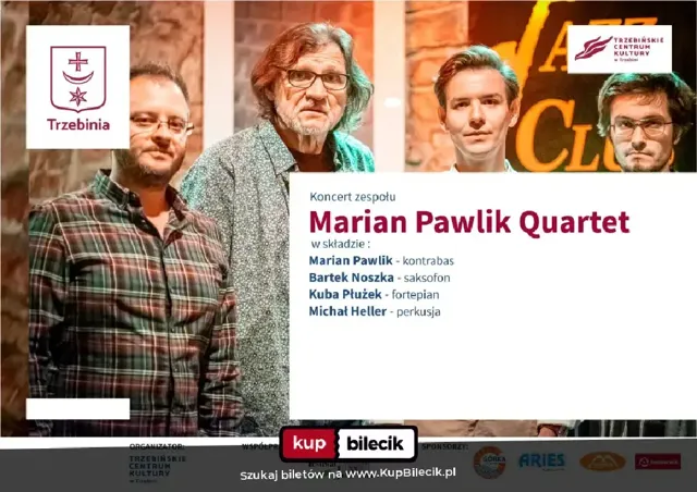 Marian Pawlik Quartet – koncert w Piwnicy pod Baranami