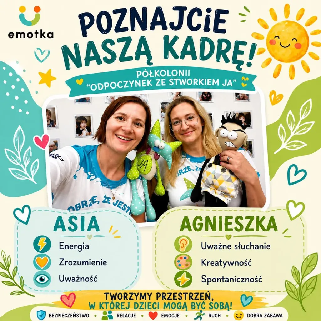 Odpoczynek ze Stworkiem JA – półkolonie