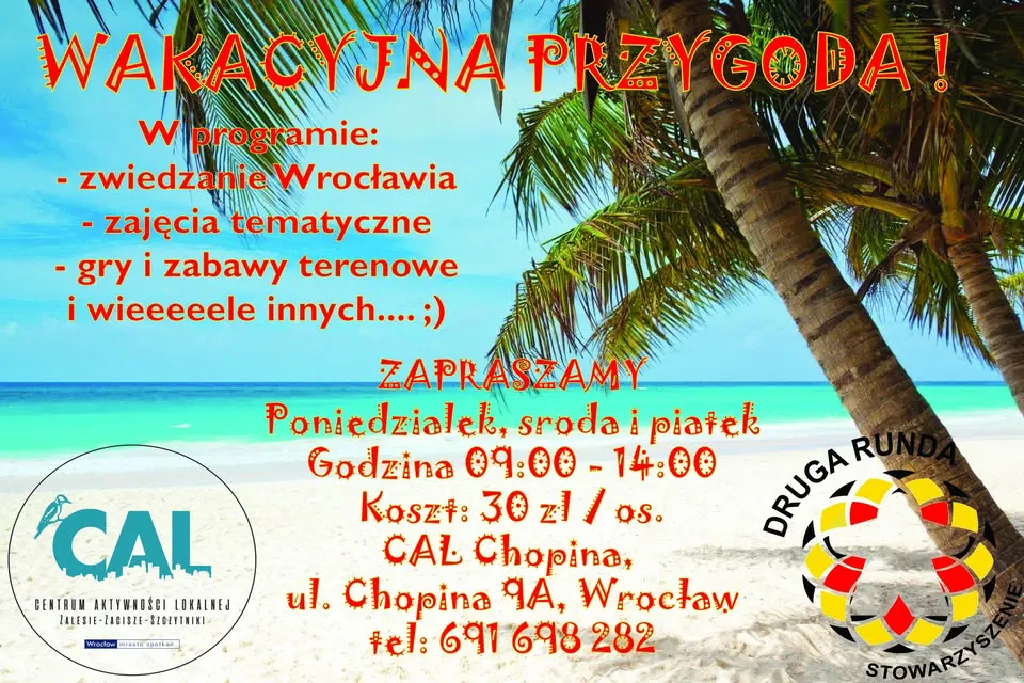Wakacyjna Przygoda 2026 z Drugą Rundą