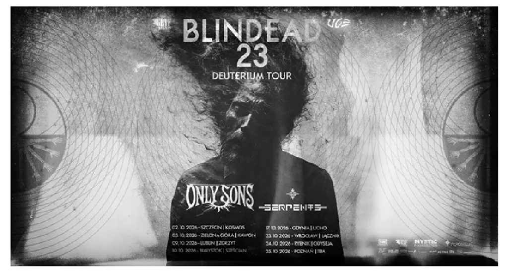 Blindead 23 / Only Sons / Serpents – koncert