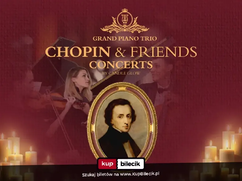 Chopin & Friends – koncert na trio fortepianowe przy blasku świec