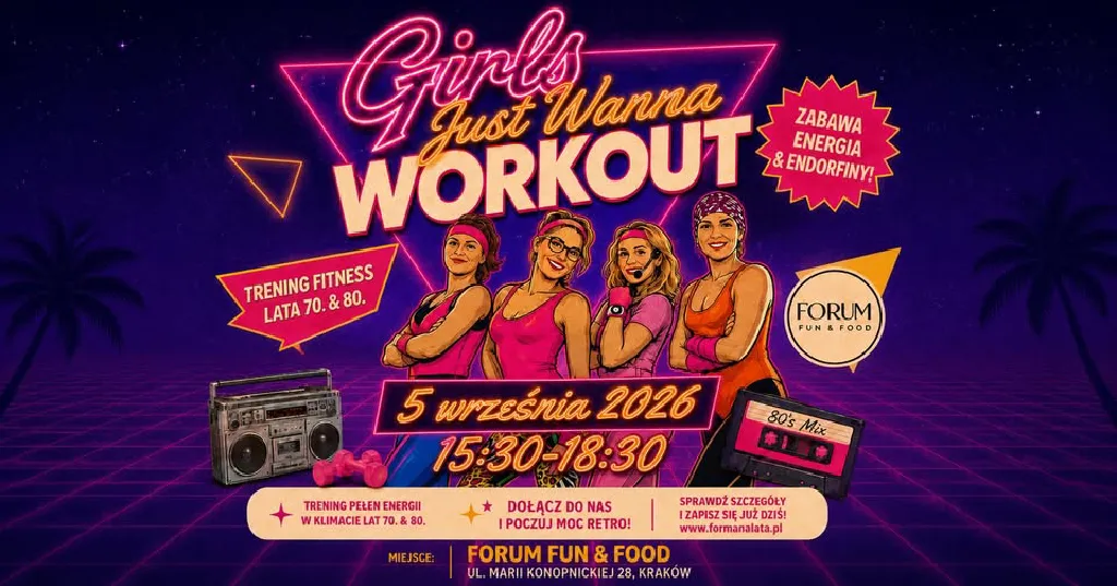 Girls Just Wanna Workout – fitness show w stylu lat 70. i 80.