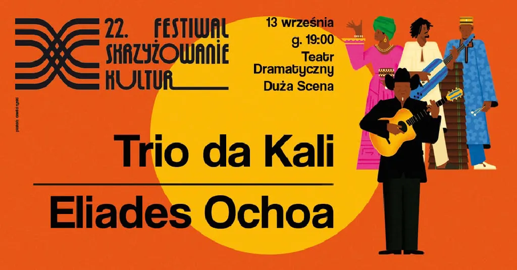 22. Festiwal Skrzyżowanie Kultur – Trio da Kali i Eliades Ochoa