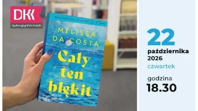 „Cały ten błękit” – Dyskusyjny Klub Książki