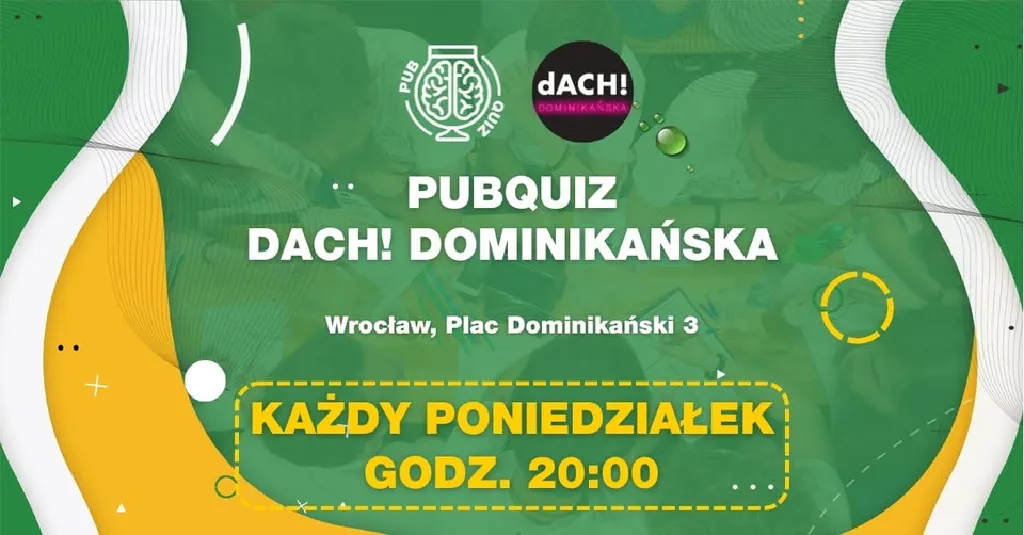 PubQuiz – drużynowy quiz z nagrodami