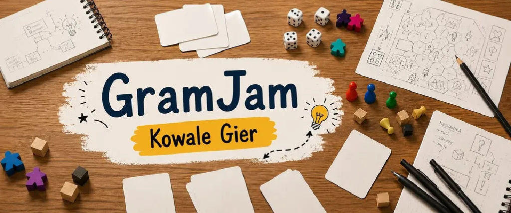 GramJam – warsztaty tworzenia gier planszowych