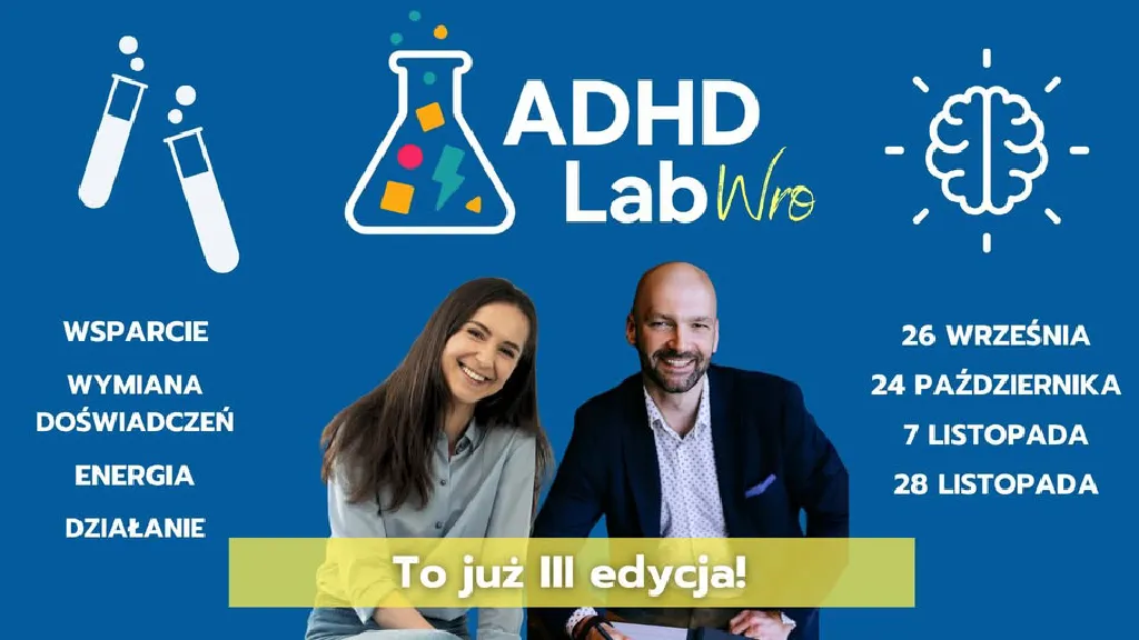 ADHD Lab Wro – cykl spotkań dla dorosłych