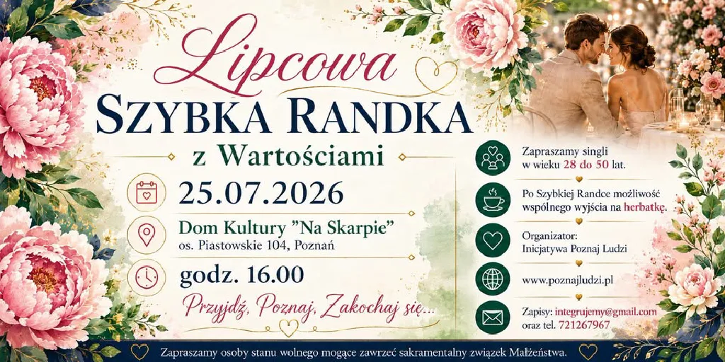 Szybka Randka z Wartościami – Poznań