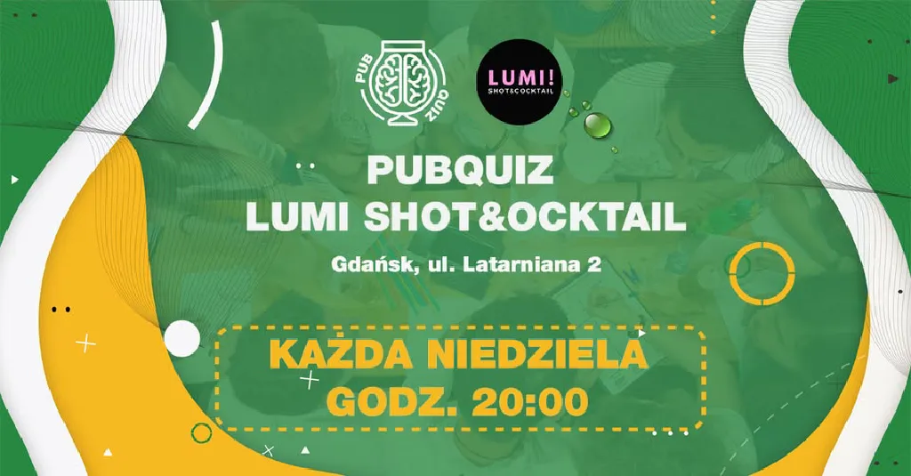 PubQuiz w LUMI Shot&cocktail