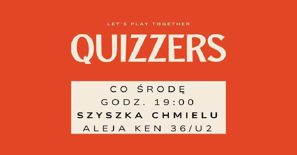 Quiz Night w Szyszce Chmielu – Ursynów