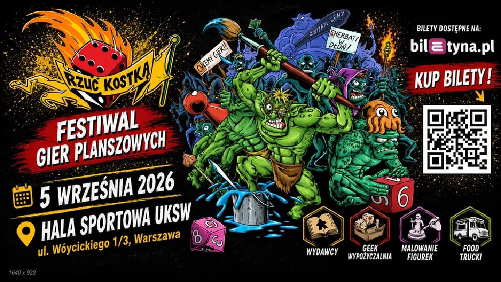 Rzuć Kostką – spotkanie fanów gier planszowych