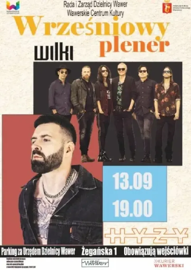 Wrześniowy Plener – Grzegorz Hyży i Wilki