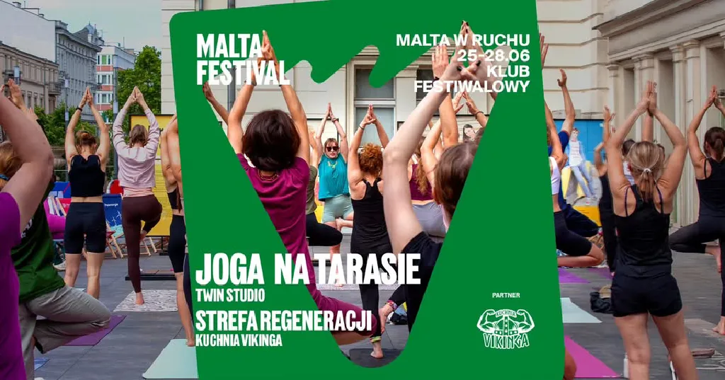 Joga na tarasie – Malta Festival