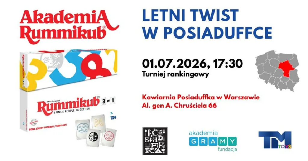 Turniej Rummikub Twist w Posiaduffce