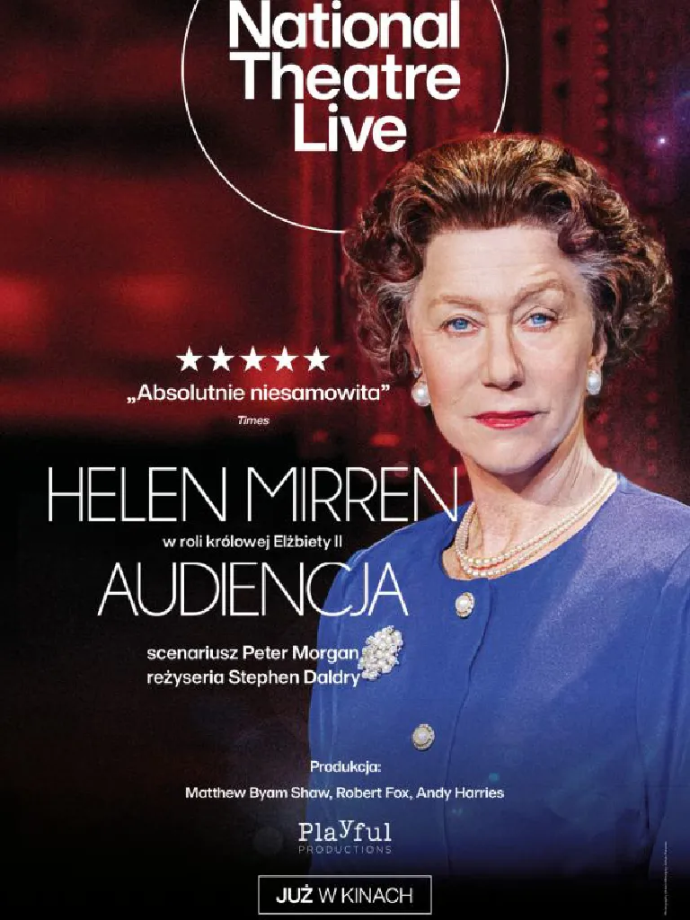 NT Live: Audiencja – transmisja w Helios na Scenie