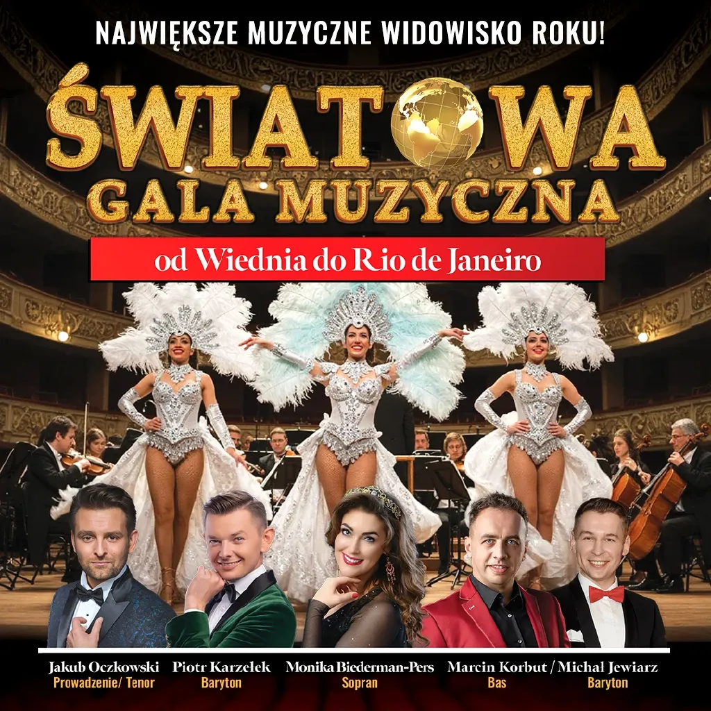 Światowa Gala Muzyczna – od Wiednia do Rio de Janeiro