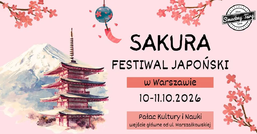 Sakura – festiwal japoński w Pałacu Kultury i Nauki