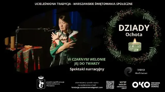W czarnym welonie jej do twarzy – spektakl narracyjny