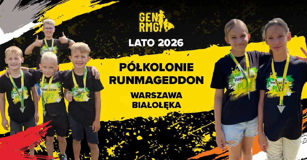 Półkolonie Runmageddon 2026 – Warszawa Białołęka