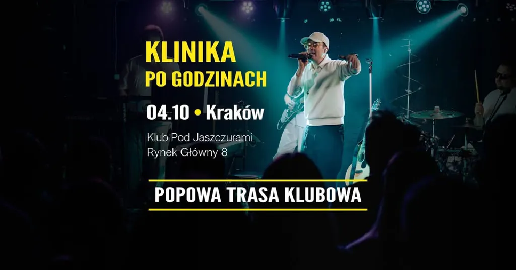 Arek Borzdyński – koncert w ramach trasy Klinika