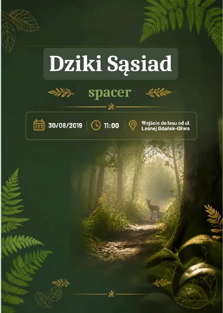 Dziki Sąsiad – spacer edukacyjny