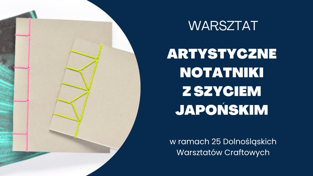 Artystyczne notatniki z szyciem japońskim – warsztaty