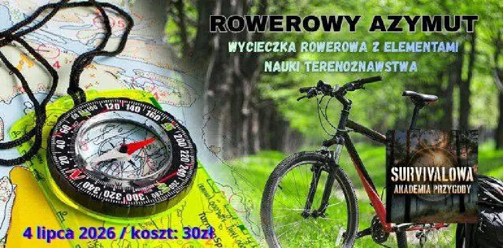Rowerowy Azymut – wyprawa z nawigacją przez Kampinos