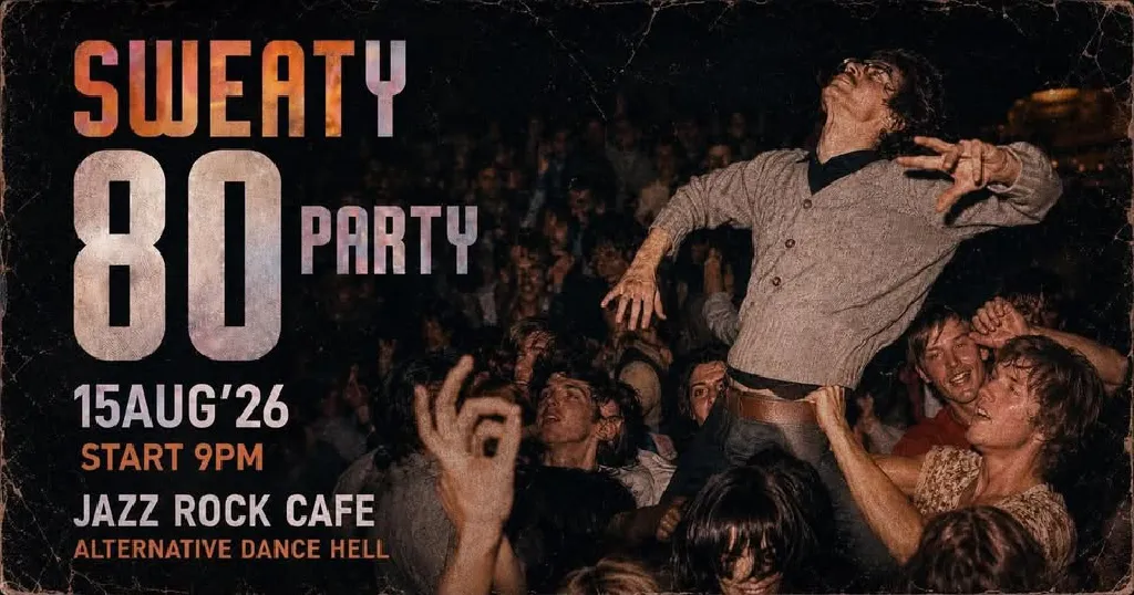Sweaty 80's – impreza w Jazz Rock Cafe