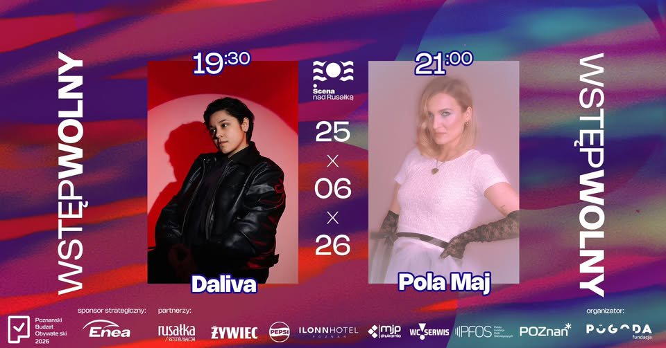 Pola Maj i Daliva: Koncert nad Rusałką