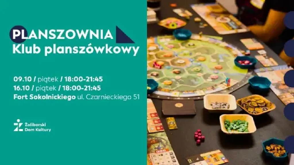 Planszownia – spotkanie klubu gier planszowych