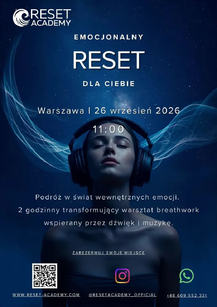 Emocjonalny RESET – warsztat breathwork