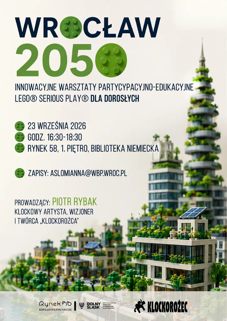 Wrocław 2050 – warsztaty LEGO® SERIOUS PLAY®