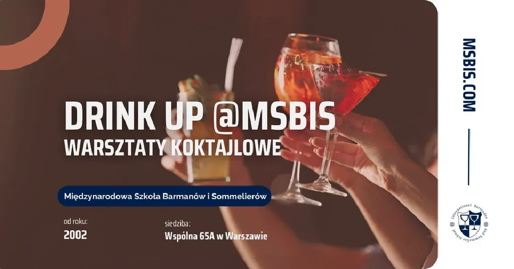 Warsztaty koktajlowe w MSBiS