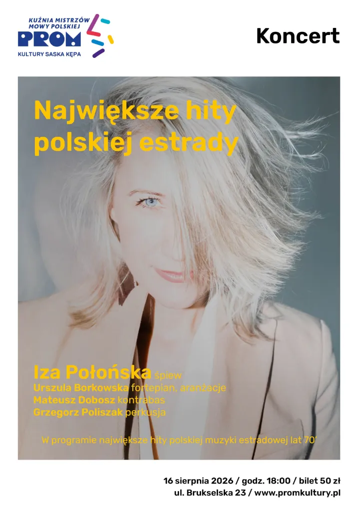 Największe hity polskiej estrady – koncert