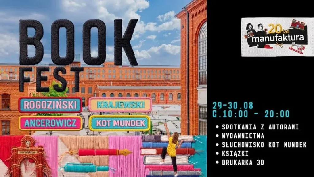 BOOK FEST w Manufakturze