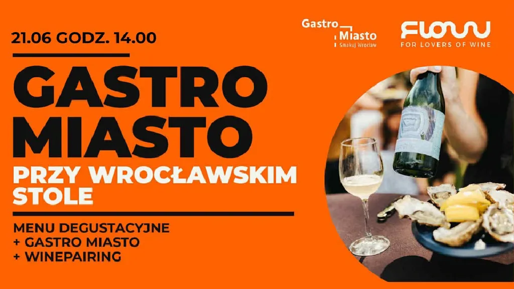 Degustacja dań Gastro Miasto z wine-pairingiem