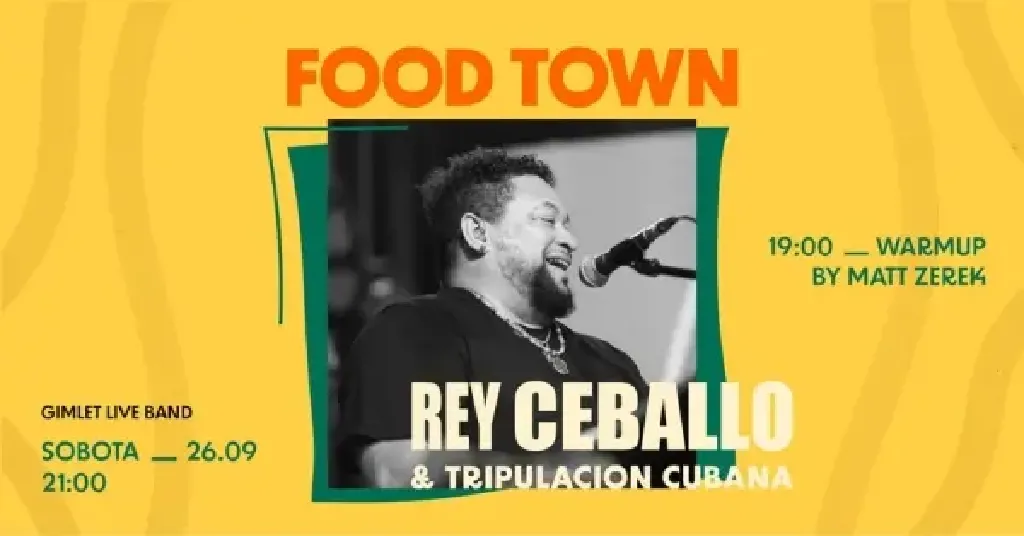 Rey Ceballo & Tripulacion Cubana – koncert w Gimlet Live