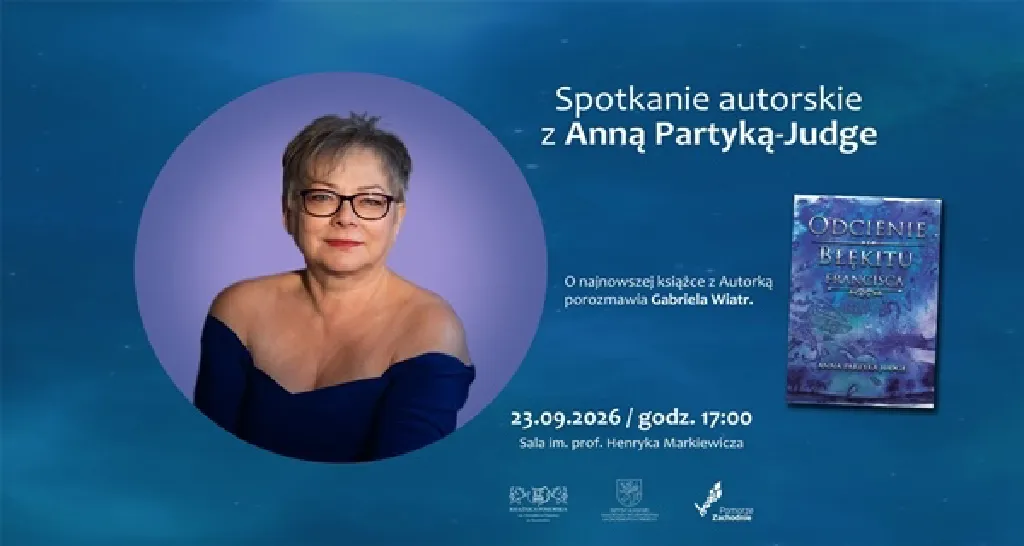 Spotkanie autorskie z Anną Partyką-Judge