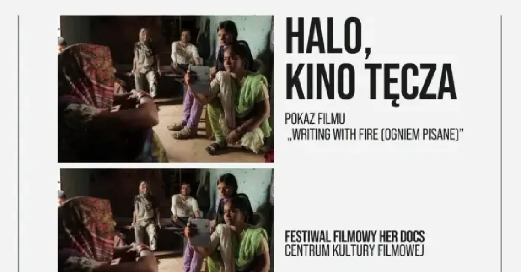 Writing with Fire – pokaz filmu w ramach HALO, KINO TĘCZA
