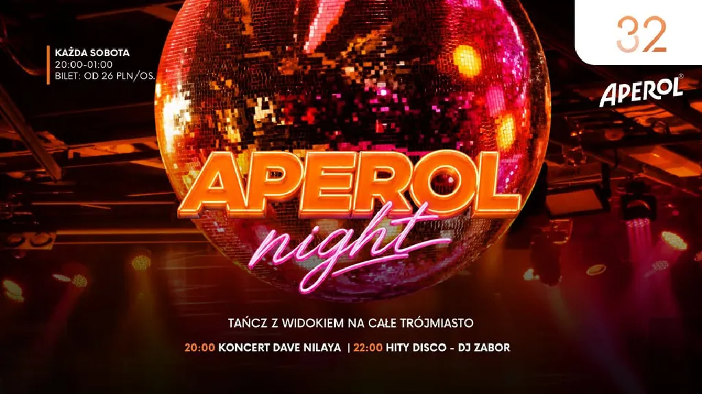 Aperol Night na 32. piętrze Olivia Star
