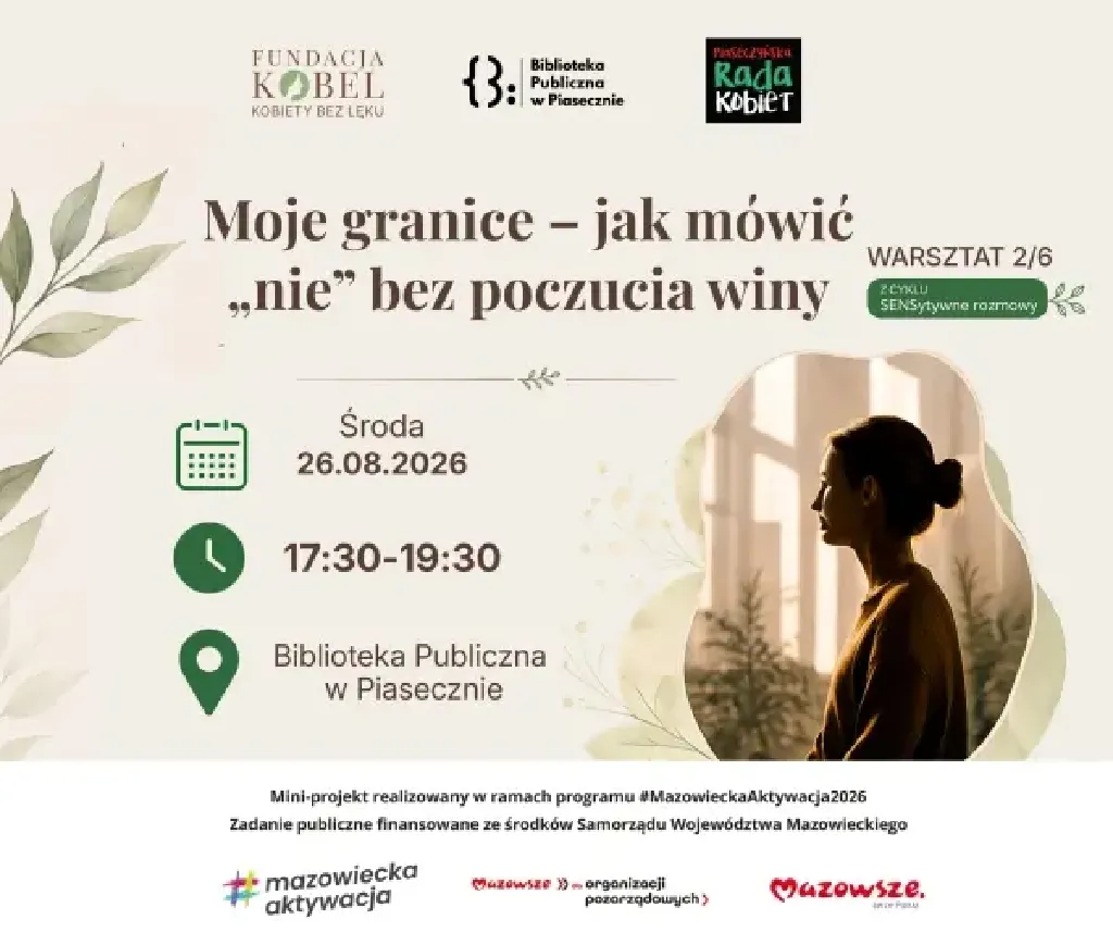 Moje granice – warsztaty asertywności