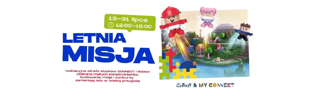 Festiwal Klocków CONNECT i ROBLOX w G City Targówek