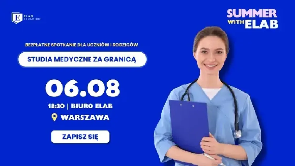 Medycyna za granicą – spotkanie informacyjne Elab Open Day