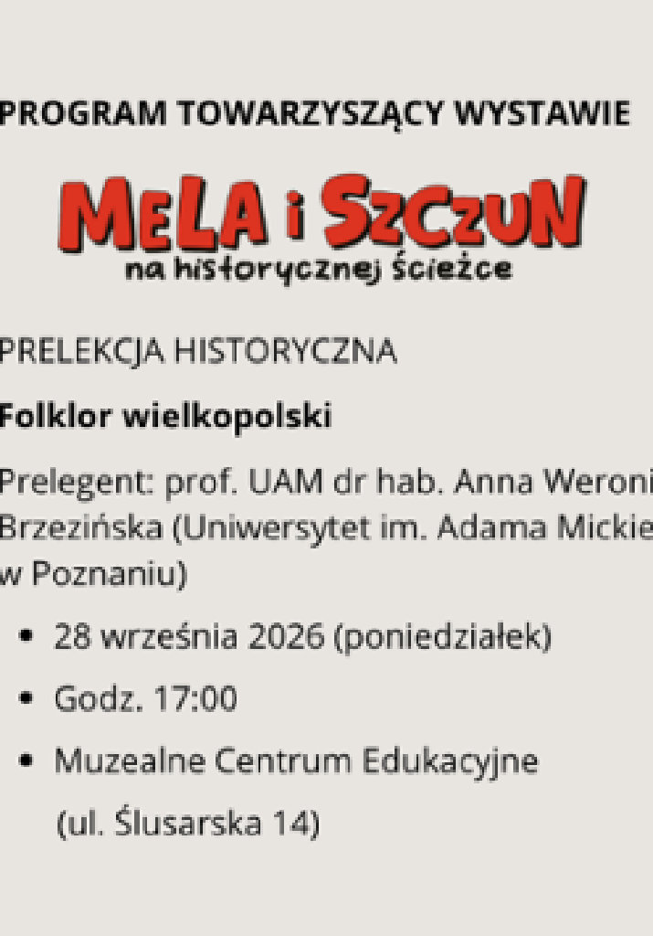 Folklor wielkopolski – prelekcja